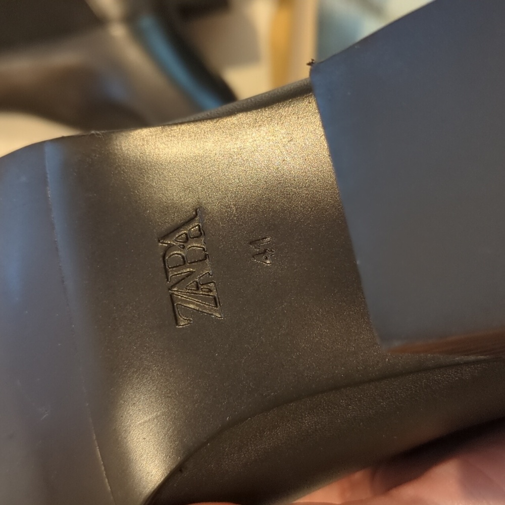 real leather zara ankle booties - Picture 6 of 8